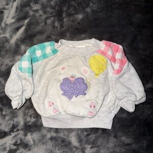 Kids Colorful Bear Sweatshirt